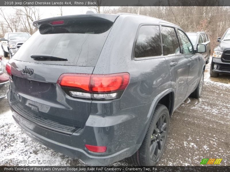 Rhino / Black 2018 Jeep Grand Cherokee Laredo 4x4