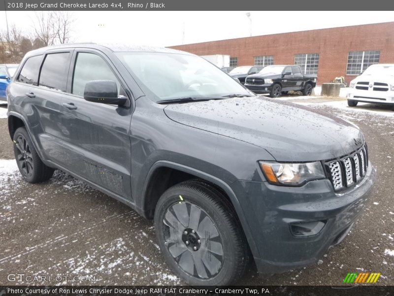 Rhino / Black 2018 Jeep Grand Cherokee Laredo 4x4