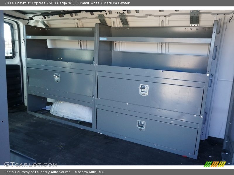 Summit White / Medium Pewter 2014 Chevrolet Express 2500 Cargo WT