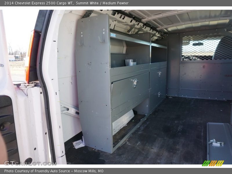 Summit White / Medium Pewter 2014 Chevrolet Express 2500 Cargo WT
