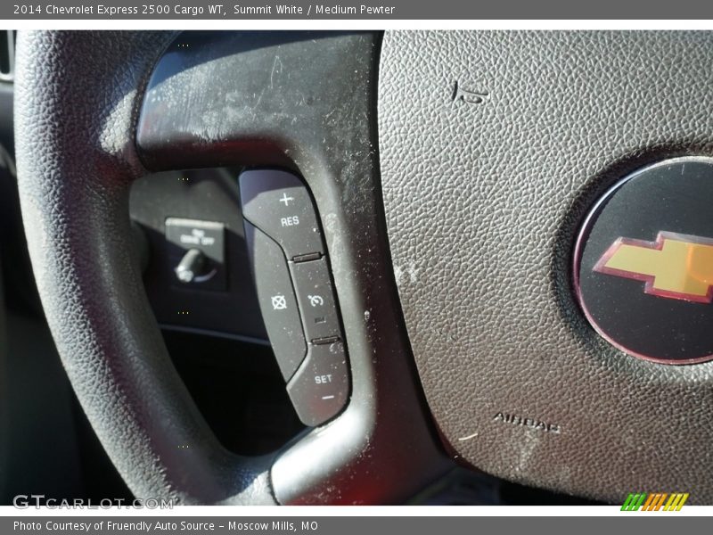 Summit White / Medium Pewter 2014 Chevrolet Express 2500 Cargo WT