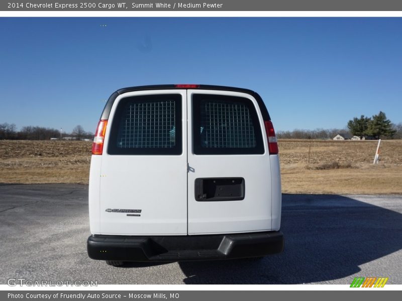 Summit White / Medium Pewter 2014 Chevrolet Express 2500 Cargo WT