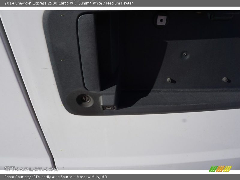 Summit White / Medium Pewter 2014 Chevrolet Express 2500 Cargo WT