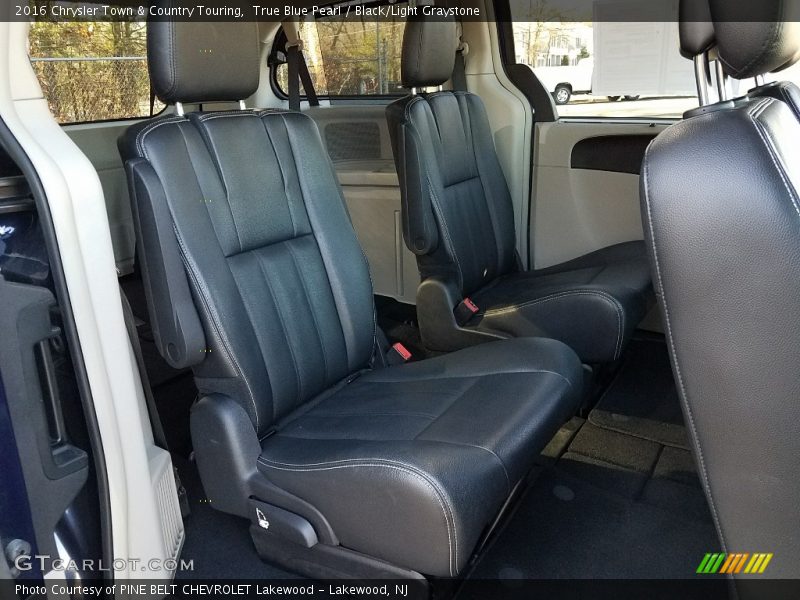 True Blue Pearl / Black/Light Graystone 2016 Chrysler Town & Country Touring