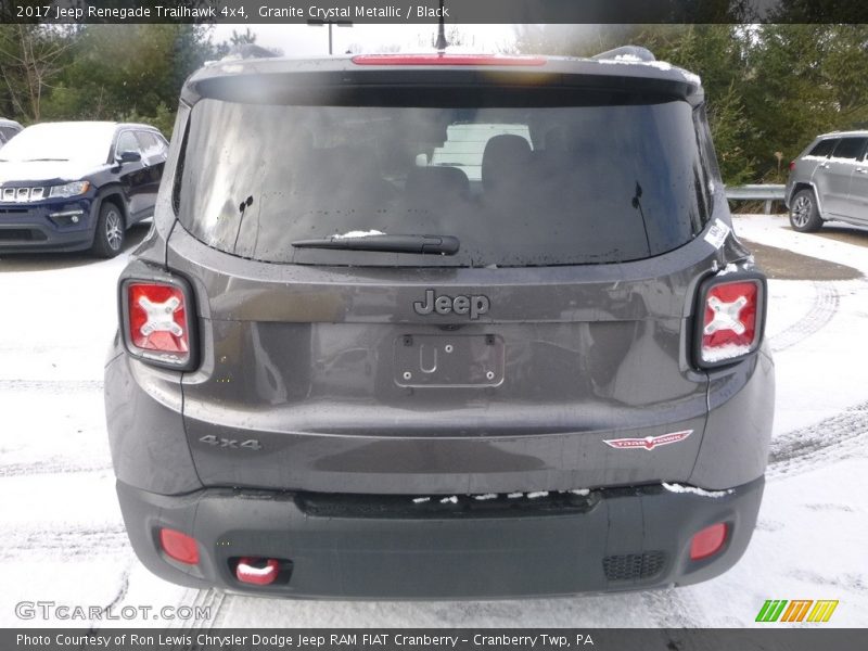 Granite Crystal Metallic / Black 2017 Jeep Renegade Trailhawk 4x4