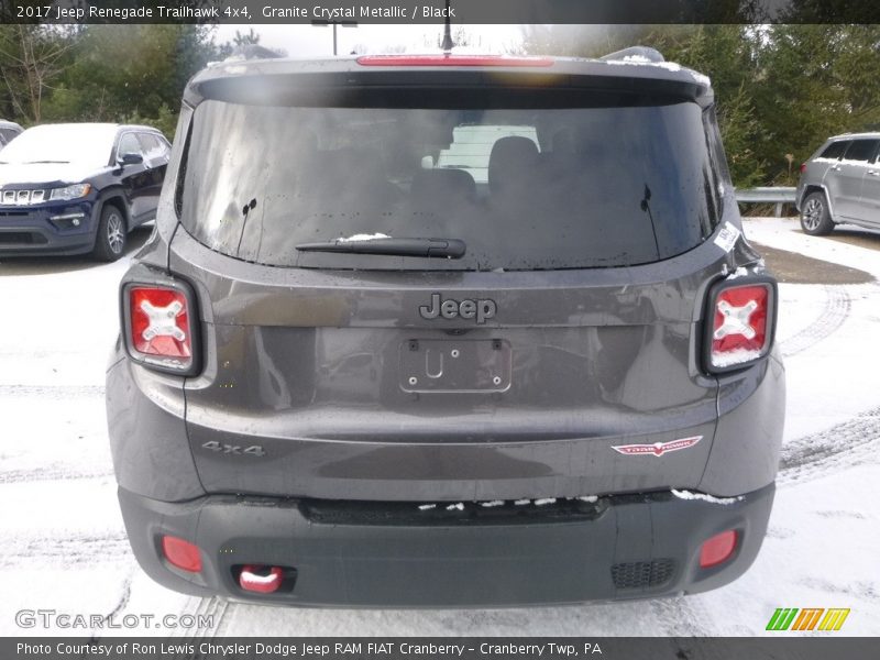 Granite Crystal Metallic / Black 2017 Jeep Renegade Trailhawk 4x4