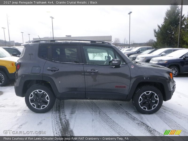 Granite Crystal Metallic / Black 2017 Jeep Renegade Trailhawk 4x4