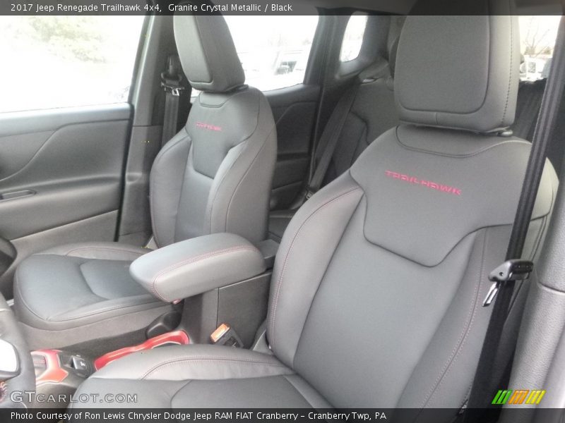 Granite Crystal Metallic / Black 2017 Jeep Renegade Trailhawk 4x4