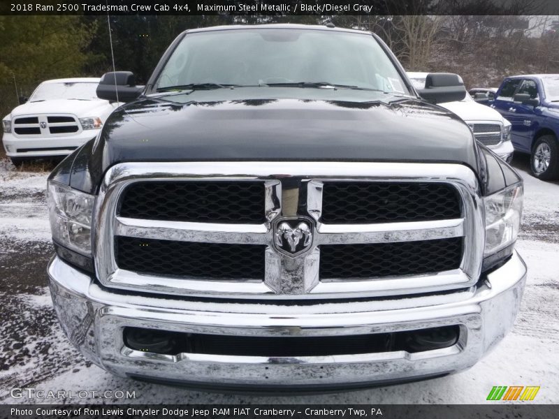 Maximum Steel Metallic / Black/Diesel Gray 2018 Ram 2500 Tradesman Crew Cab 4x4