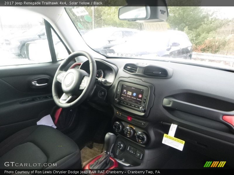 Solar Yellow / Black 2017 Jeep Renegade Trailhawk 4x4