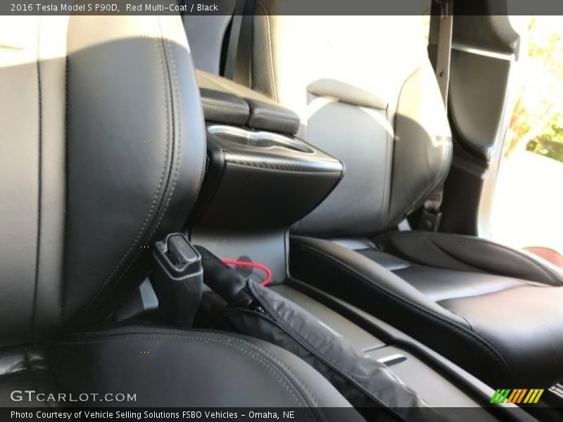Front Seat of 2016 Model S P90D