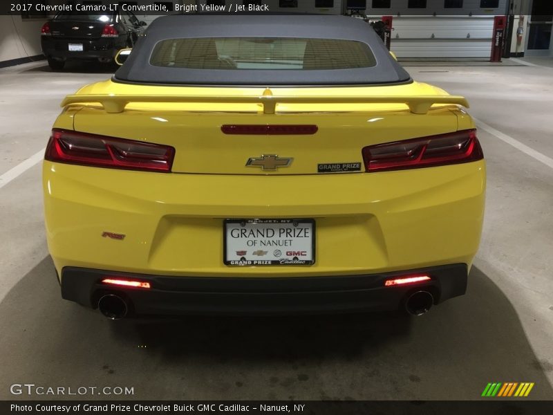 Bright Yellow / Jet Black 2017 Chevrolet Camaro LT Convertible