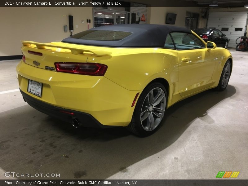Bright Yellow / Jet Black 2017 Chevrolet Camaro LT Convertible