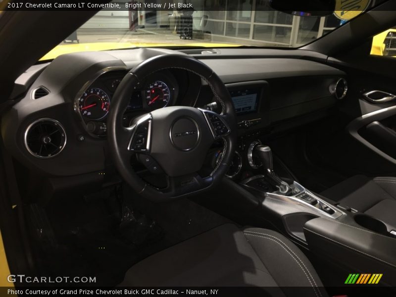 Bright Yellow / Jet Black 2017 Chevrolet Camaro LT Convertible