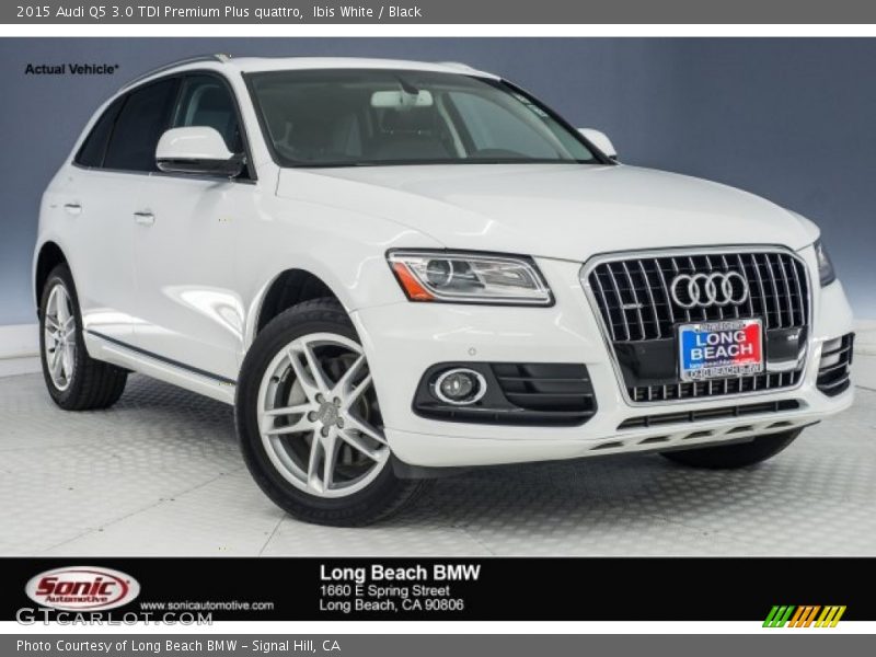 Ibis White / Black 2015 Audi Q5 3.0 TDI Premium Plus quattro