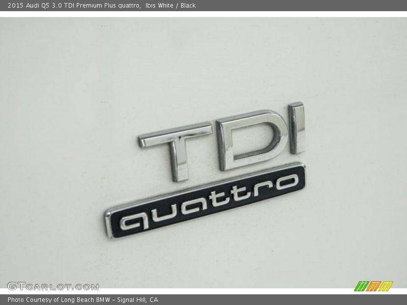 Ibis White / Black 2015 Audi Q5 3.0 TDI Premium Plus quattro