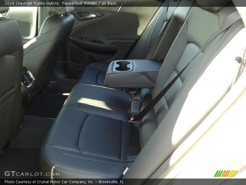 Pepperdust Metallic / Jet Black 2018 Chevrolet Malibu Hybrid
