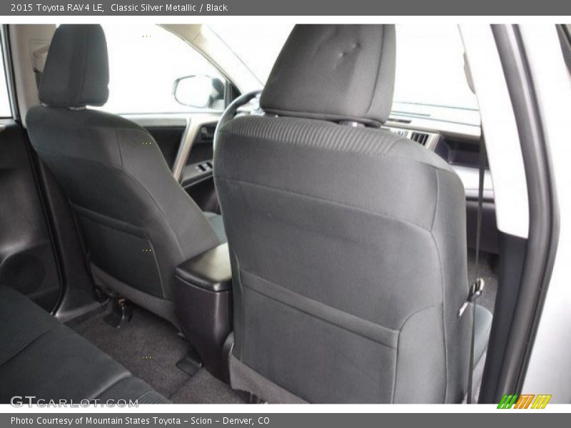 Classic Silver Metallic / Black 2015 Toyota RAV4 LE