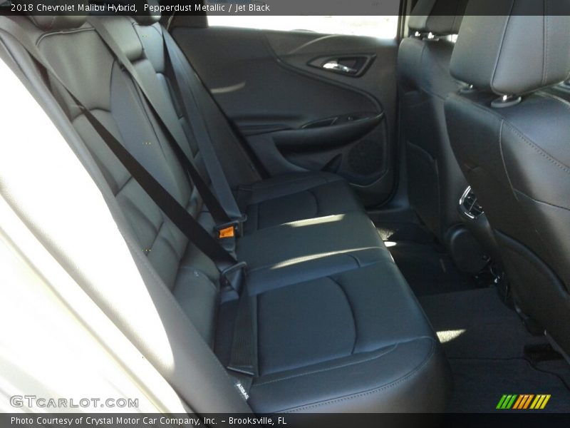 Pepperdust Metallic / Jet Black 2018 Chevrolet Malibu Hybrid