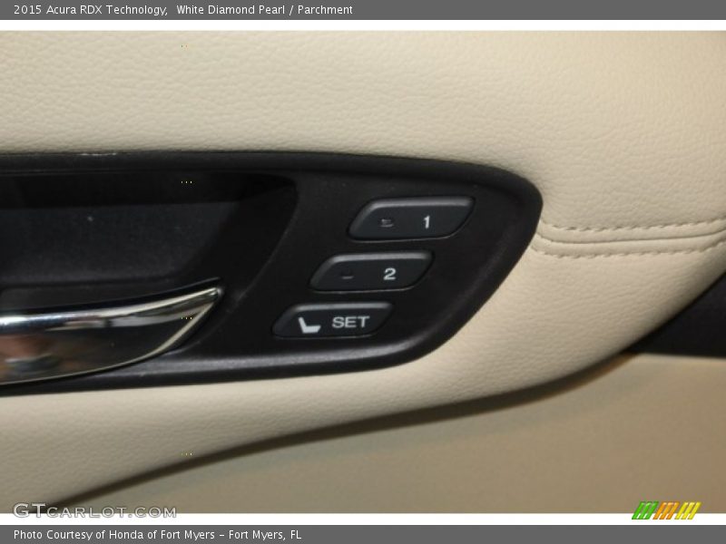 White Diamond Pearl / Parchment 2015 Acura RDX Technology