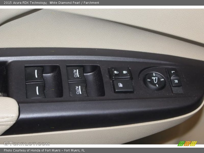 White Diamond Pearl / Parchment 2015 Acura RDX Technology