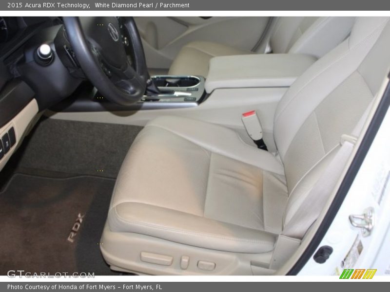 White Diamond Pearl / Parchment 2015 Acura RDX Technology
