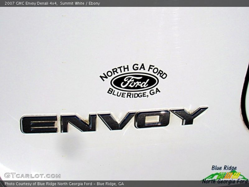 Summit White / Ebony 2007 GMC Envoy Denali 4x4