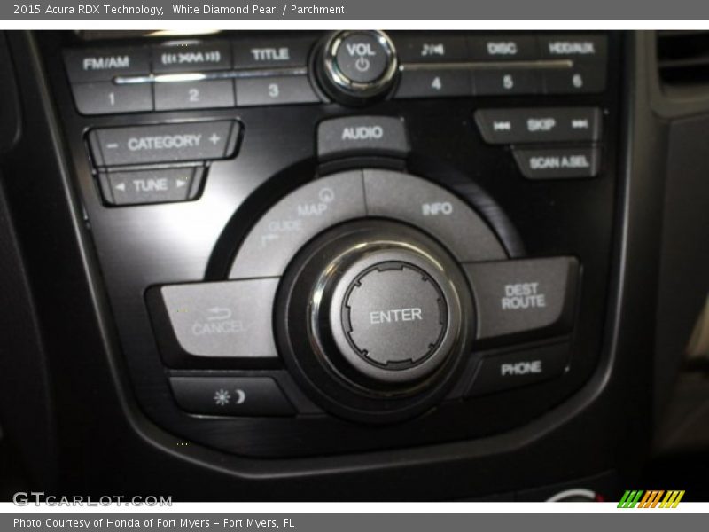 White Diamond Pearl / Parchment 2015 Acura RDX Technology