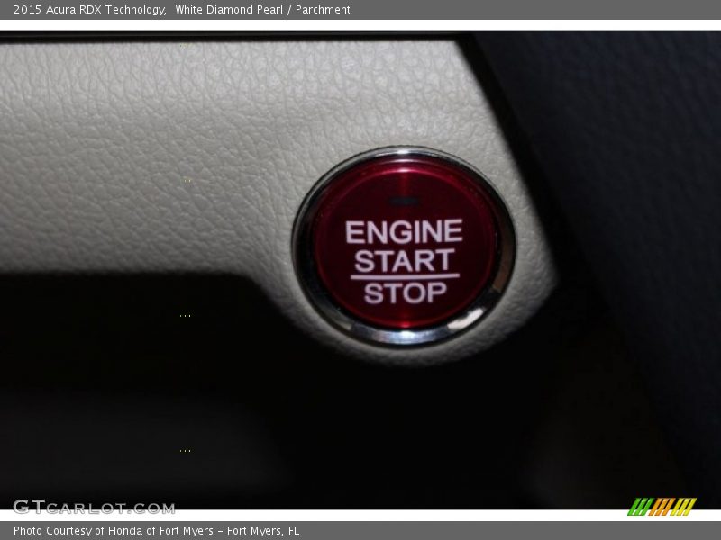 White Diamond Pearl / Parchment 2015 Acura RDX Technology