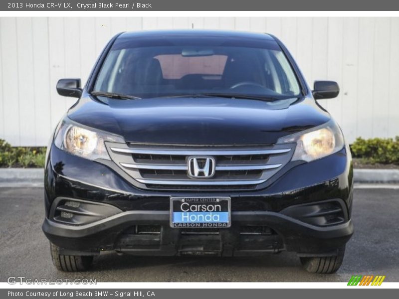 Crystal Black Pearl / Black 2013 Honda CR-V LX