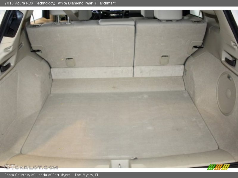 White Diamond Pearl / Parchment 2015 Acura RDX Technology