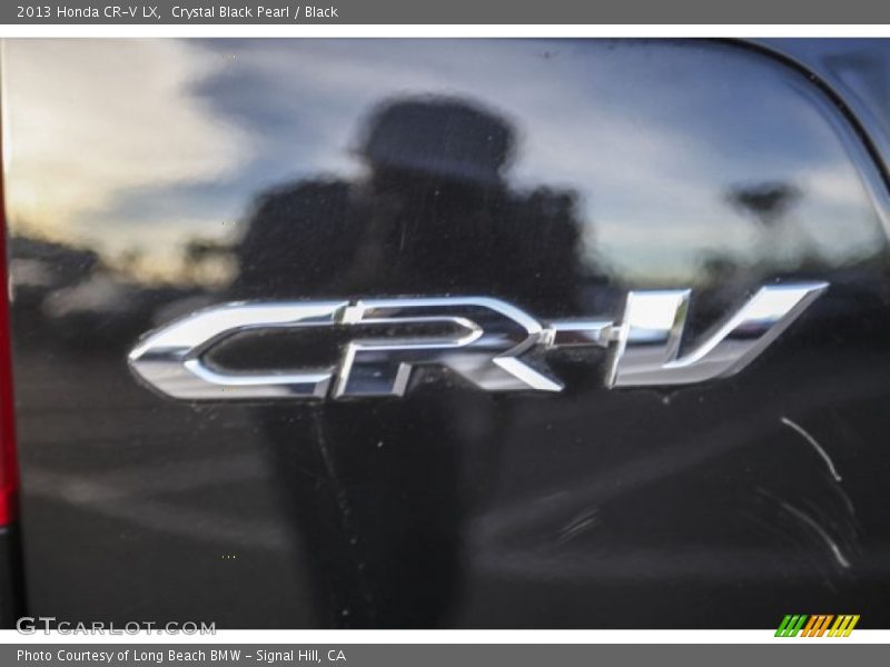 Crystal Black Pearl / Black 2013 Honda CR-V LX