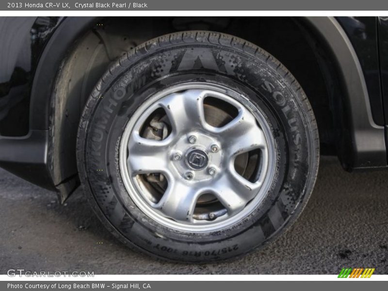 Crystal Black Pearl / Black 2013 Honda CR-V LX