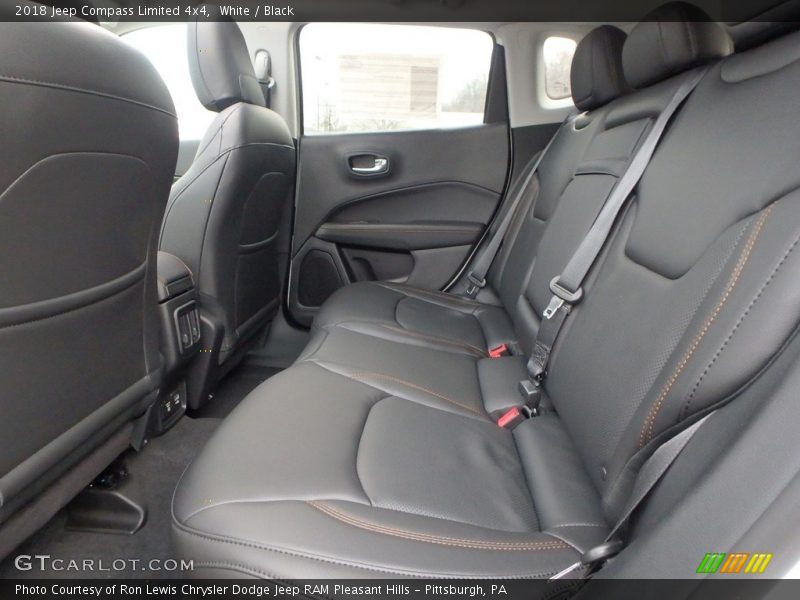 White / Black 2018 Jeep Compass Limited 4x4