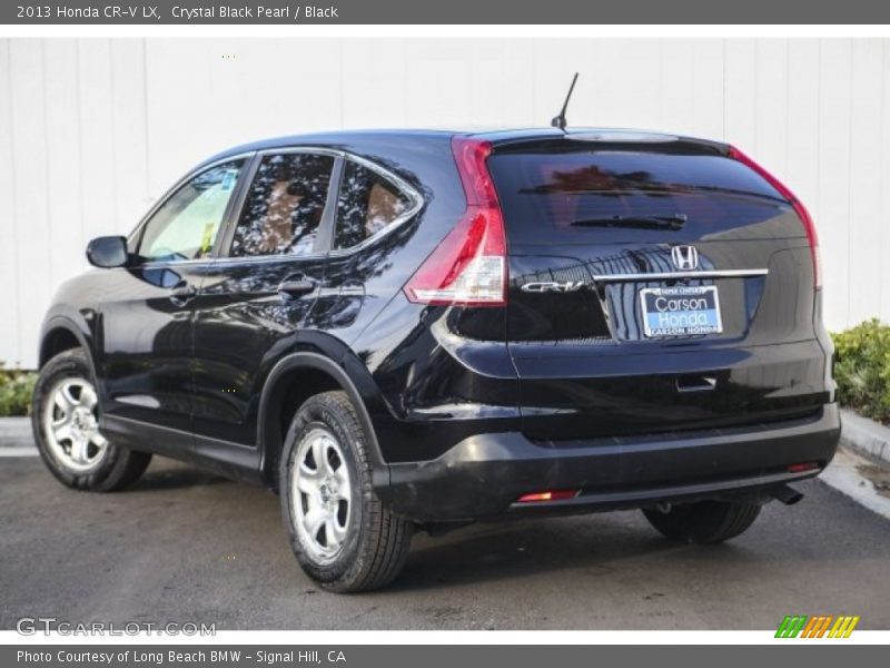 Crystal Black Pearl / Black 2013 Honda CR-V LX