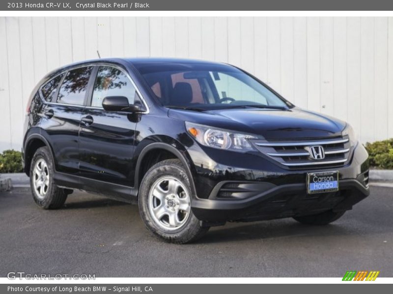 Crystal Black Pearl / Black 2013 Honda CR-V LX