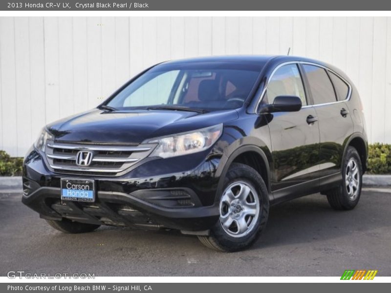 Crystal Black Pearl / Black 2013 Honda CR-V LX