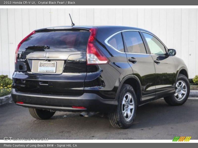 Crystal Black Pearl / Black 2013 Honda CR-V LX