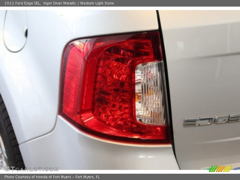 Ingot Silver Metallic / Medium Light Stone 2011 Ford Edge SEL