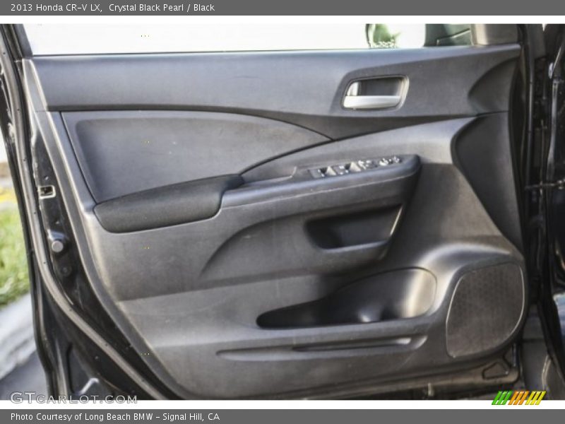 Crystal Black Pearl / Black 2013 Honda CR-V LX