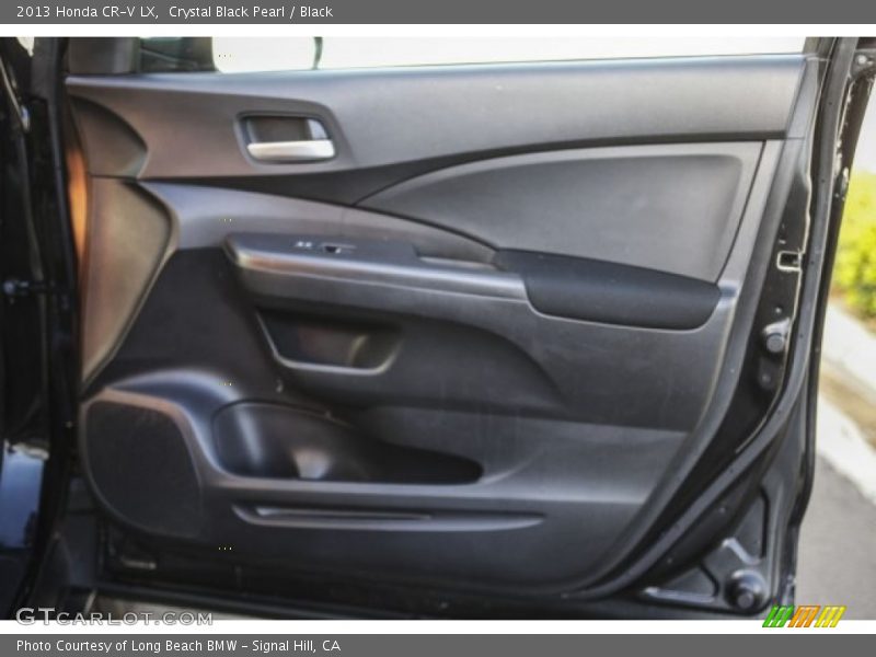 Crystal Black Pearl / Black 2013 Honda CR-V LX