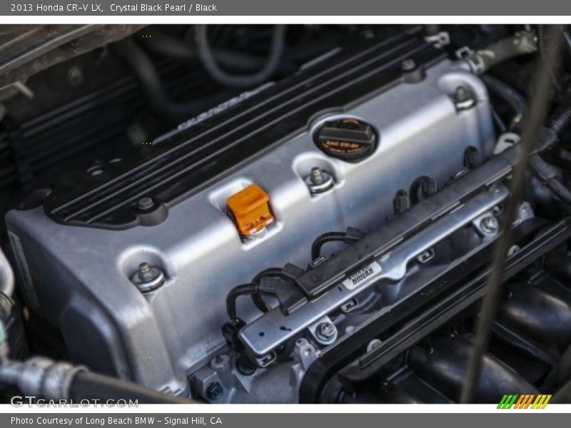 Crystal Black Pearl / Black 2013 Honda CR-V LX