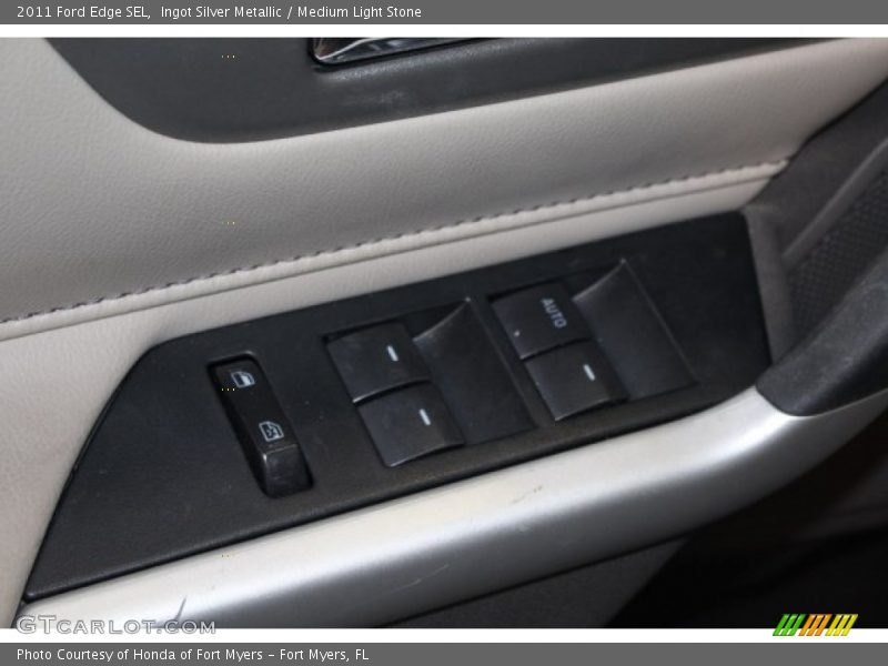 Ingot Silver Metallic / Medium Light Stone 2011 Ford Edge SEL