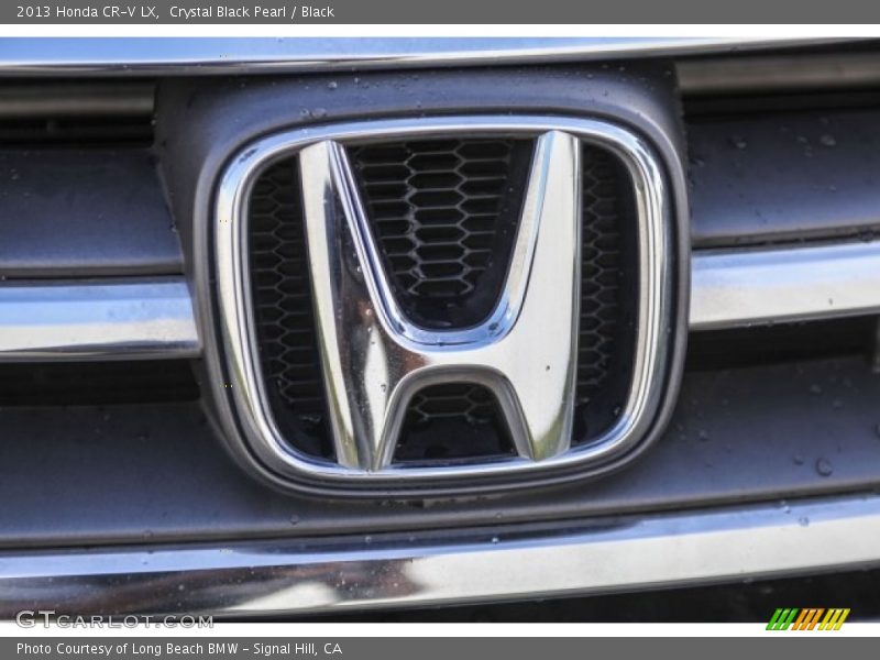 Crystal Black Pearl / Black 2013 Honda CR-V LX