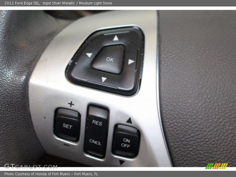 Ingot Silver Metallic / Medium Light Stone 2011 Ford Edge SEL