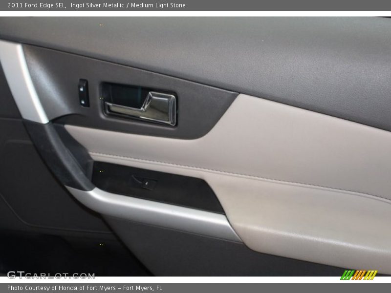 Ingot Silver Metallic / Medium Light Stone 2011 Ford Edge SEL