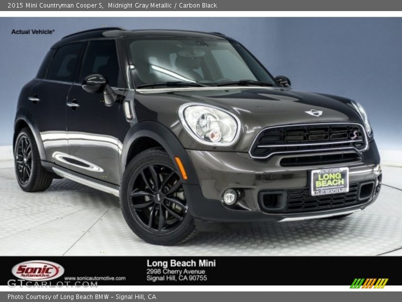 Midnight Gray Metallic / Carbon Black 2015 Mini Countryman Cooper S