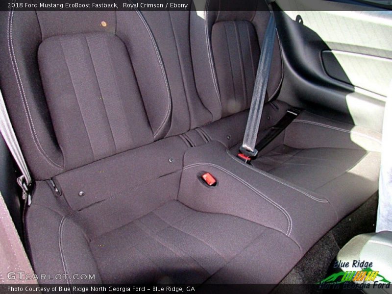 Royal Crimson / Ebony 2018 Ford Mustang EcoBoost Fastback
