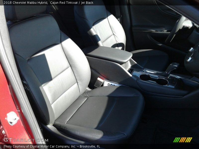 Cajun Red Tintcoat / Jet Black 2018 Chevrolet Malibu Hybrid