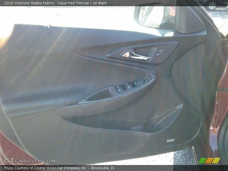Cajun Red Tintcoat / Jet Black 2018 Chevrolet Malibu Hybrid